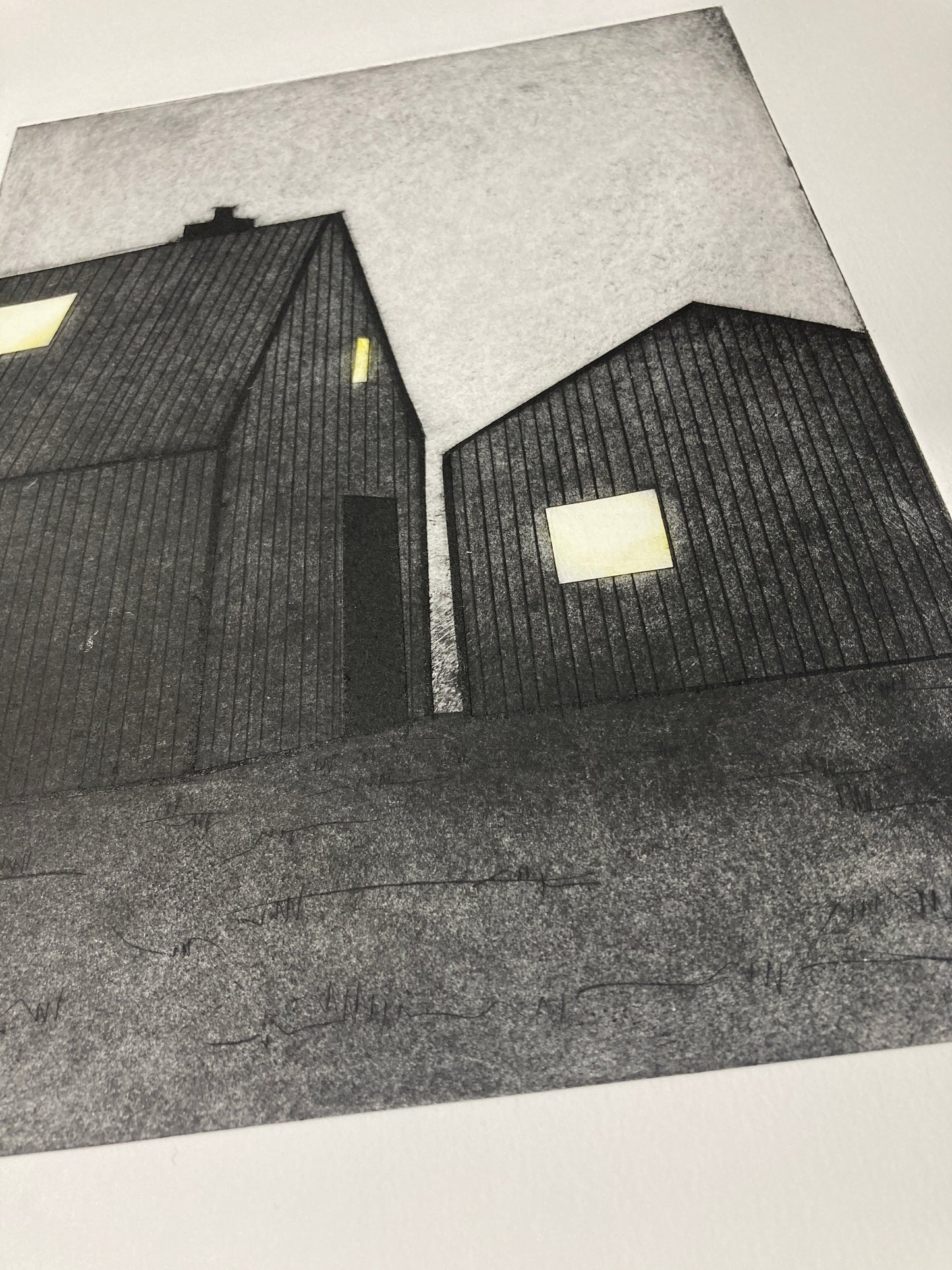 The black barns