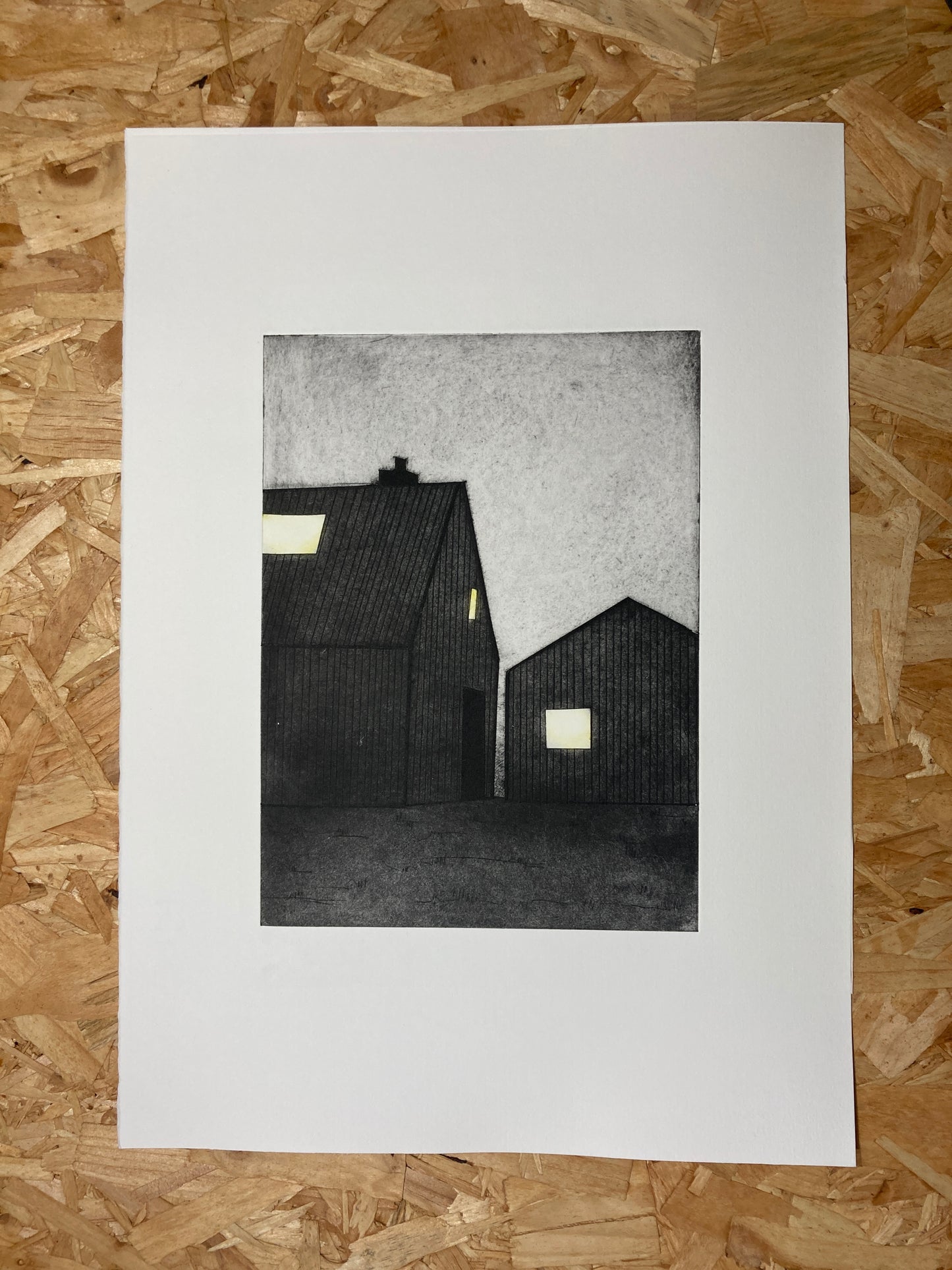 The black barns