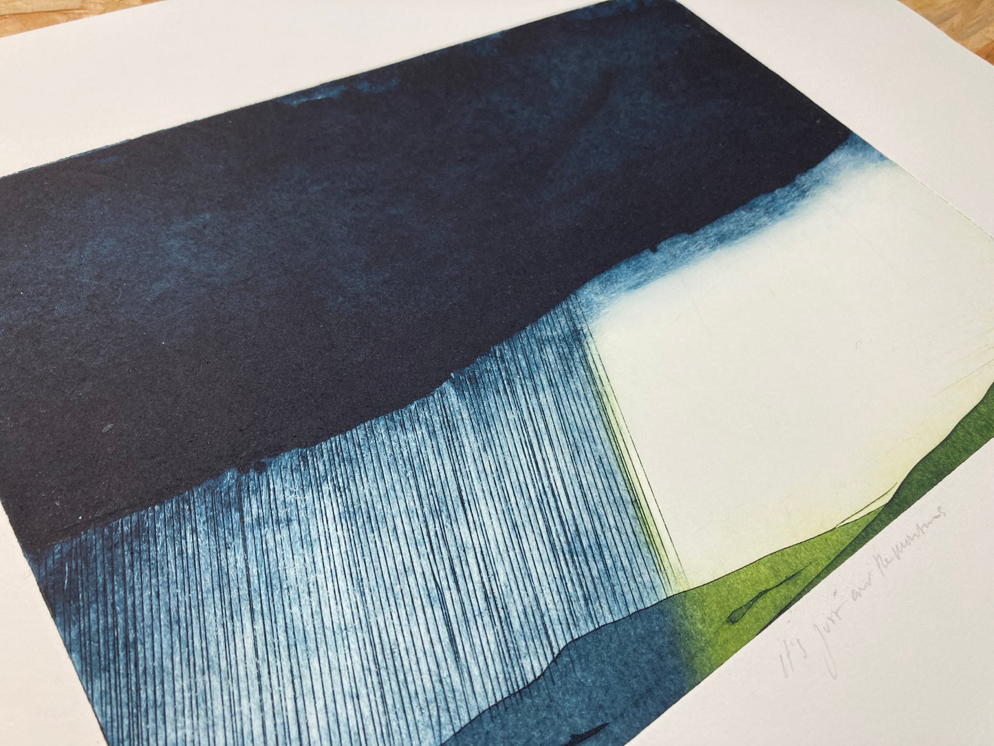 It's just over the mountains