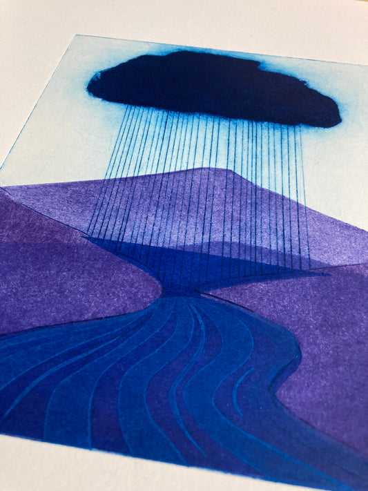 Mountain rain