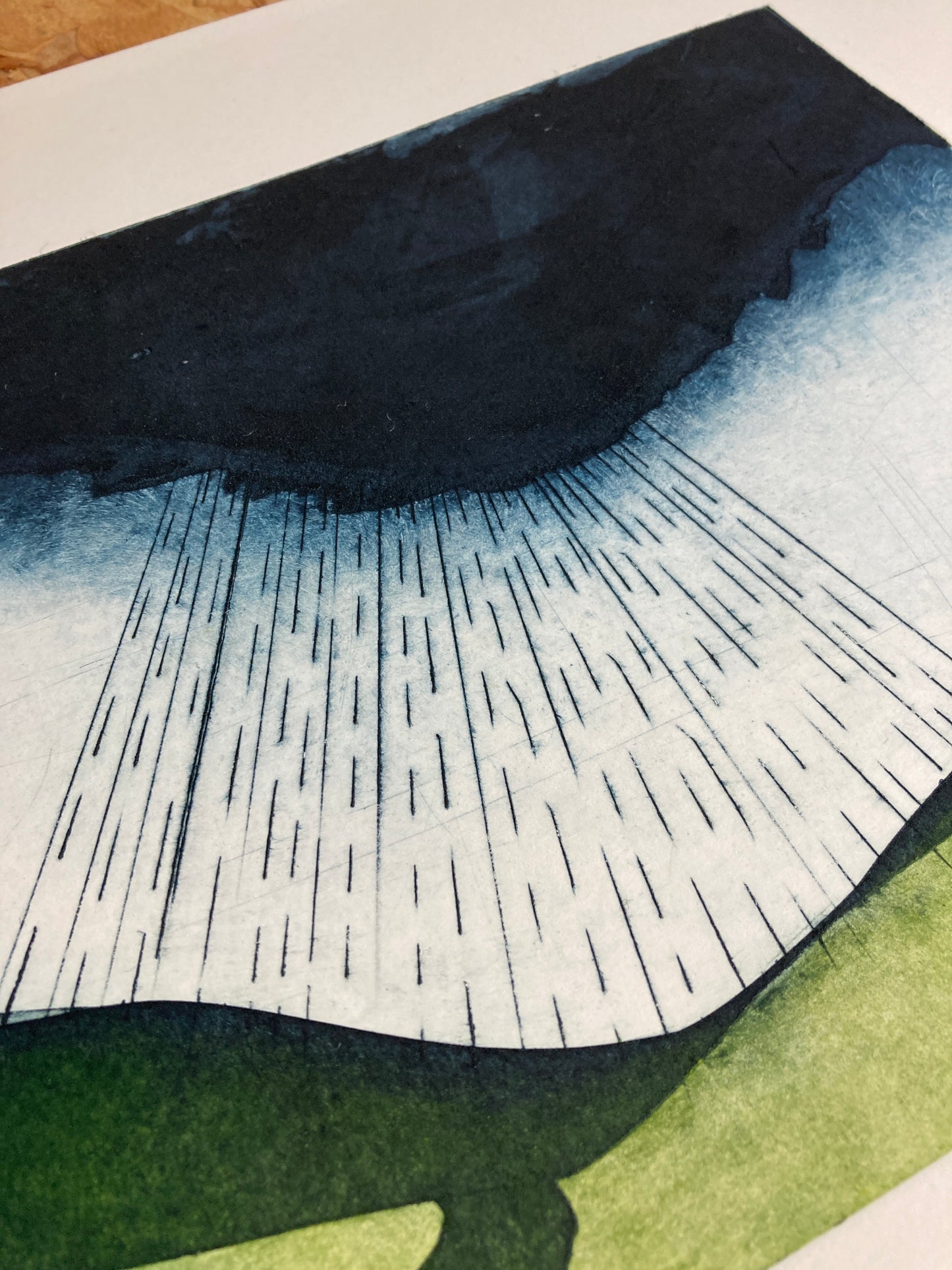 Proper big rain that - Landscape