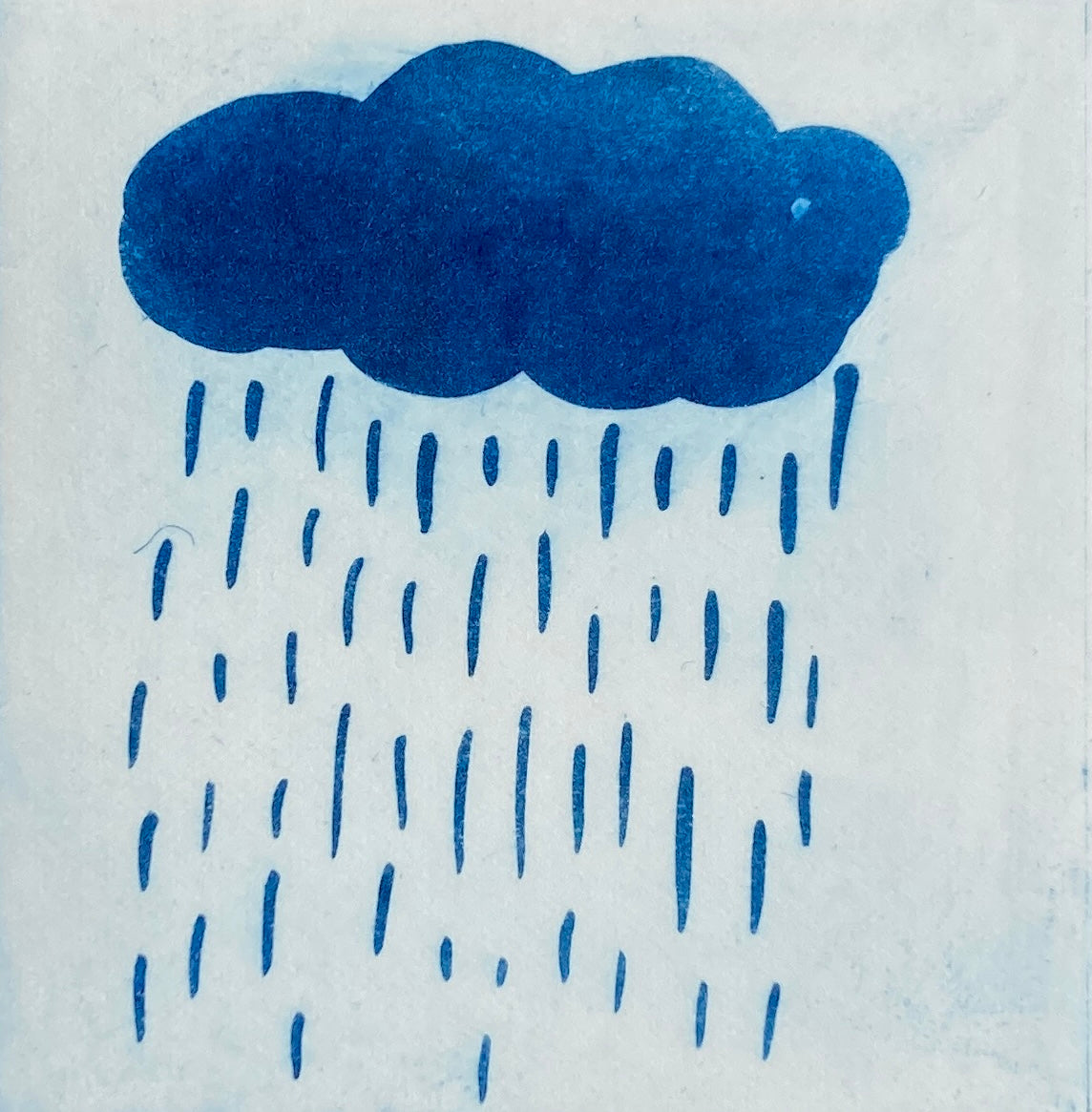 Rain again - blue edition