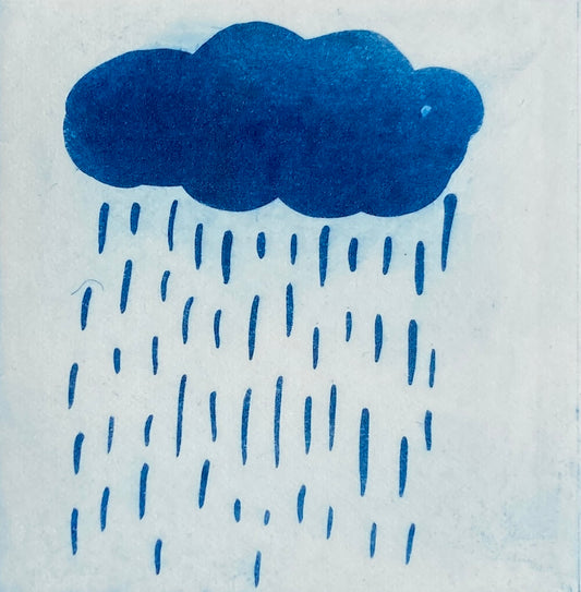 Rain again - blue edition